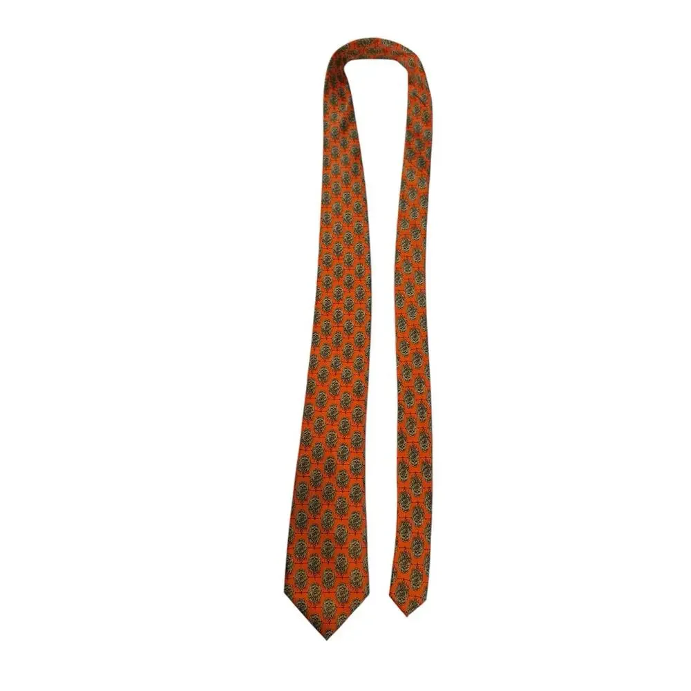 Star Wars Chewbacca APO All Over Print Novelty Necktie Orange Polyester